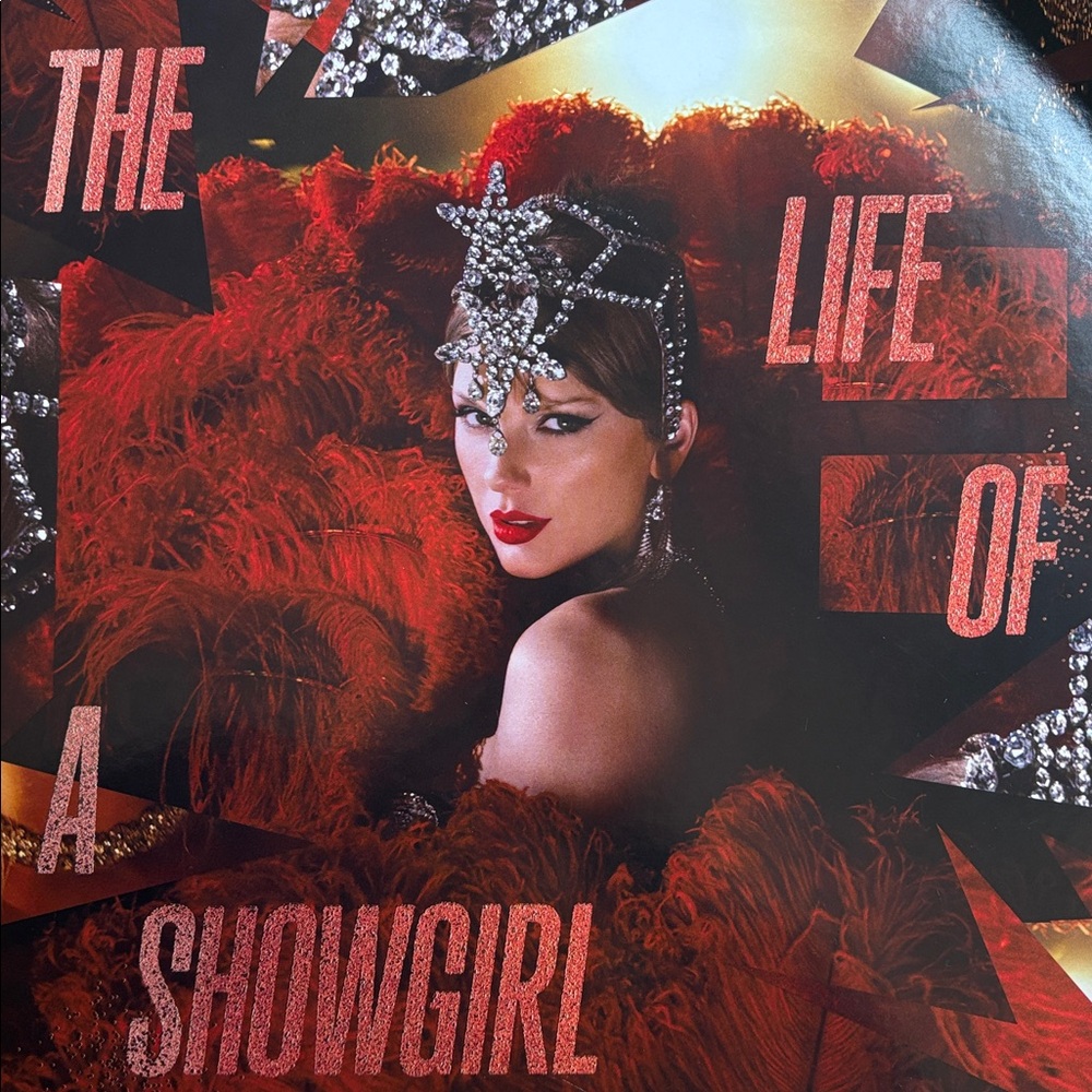 Taylor Swift - The Life of a Showgirl Vinyl (Red Lipstick and Lace Variant)